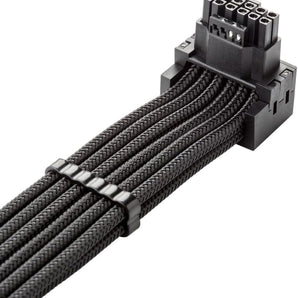 CableMod C-Series Pro ModMesh Sleeved 12VHPWR 90 Degree StealthSense PCI-e Cable for Corsair (16-pin to 4 x 8-pin PCI-e, Variant A, 60cm)