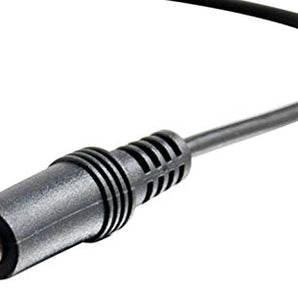 C2G 40413 3.5mm M/M Stereo Audio Cable, Aux Cable, Black (6 Feet, 1.82 Meters)