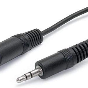 StarTech.com 3.5 mm Stereo Extension Audio Cable, M/F, 6-Feet MU6MF