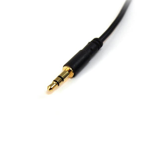 Startech.Com MU15mmS Slim Stereo Audio Cable-M/M, 15-Feet (3.5mm)