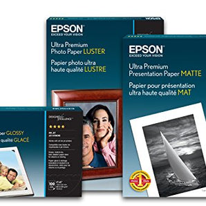 Epson S041913 Premium Luster Photo Paper for Inkjet - 8.5x11in (Letter) - 250 Sheets