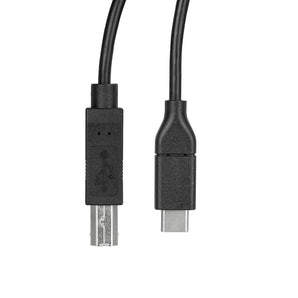 StarTech.com USB2CB3M USB C to B Printer Cable, 10'/3m