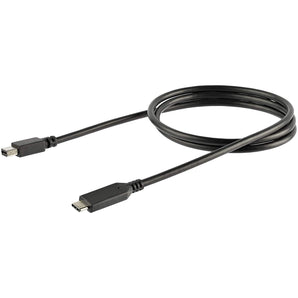 StarTech.com CDP2MDPMM1MB USB 3.1 Type C to Mini Display Port Adapter Cable - 3'/ 1m - 4K 60Hz Black