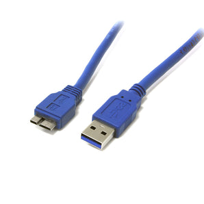 StarTech.com USB3SAUB3 3-Feet SuperSpeed USB 3.0 Cable A to Micro B