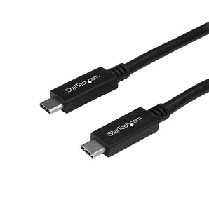 StarTech USB315C5C6 USB C to USB C Cable - 6 ft / 1.8m - 5A PD - USB-IF Certified - M/M - USB 3.0 5Gbps - USB C Charging Cable - USB Type C Cable