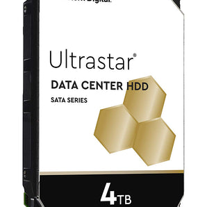 Western Digital 4TB Ultrastar DC HC310 SATA HDD - 7200 RPM Class, SATA 6 Gb/s, 256MB Cache, 3.5" - HUS726T4TALA6L4 (0B35950)