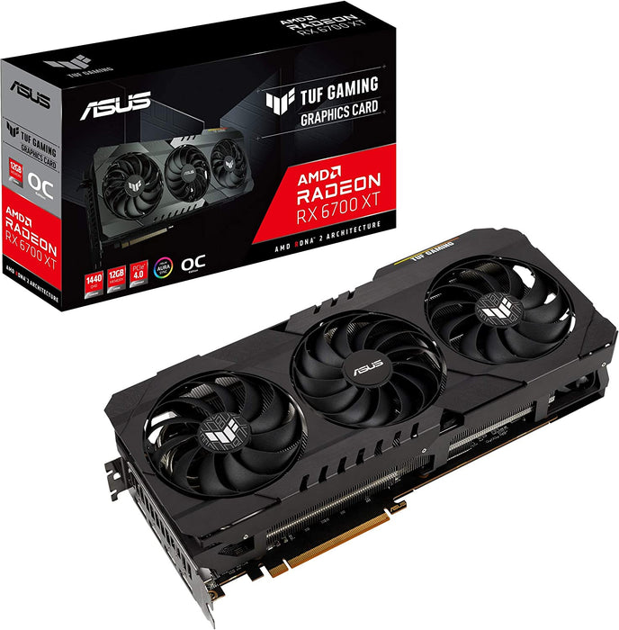 ASUS TUF Gaming AMD Radeon RX 6700 XT OC Edition Graphics Card AMD