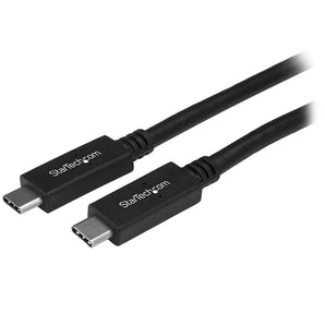 STARTECH USB C to UCB C Cable, 0.5m, Short, M/M, USB 3.0 (5Gbps), USB C Charging Cable, USB Type C Cable, USB-C to USB-C Cable (USB31CC50CM)