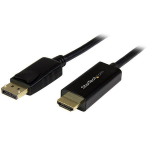 StarTech Cable 10 foot DisplayPort to HDMI Adapter Cable 4K 30Hz Retail (DP2HDMM3MB) - V&L Canada