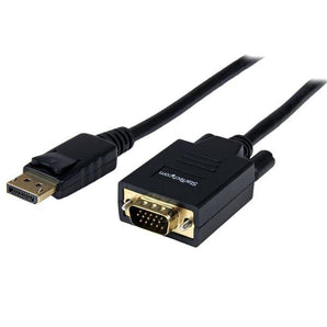 StarTech Cable 6 Feet Display Port to VGA Cable Male/Male Retail (DP2VGAMM6) - V&L Canada