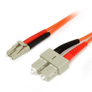 StarTech 1m Multimode 62.5/125 Duplex Fiber Patch Cable LC - SC FIBLCSC1 - V&L Canada