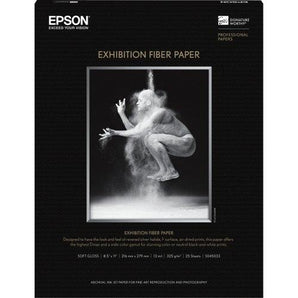 Epson Professional Exhibition Paper - 8.5" x 11" 25s photo paper (S045033) - V&L Canada