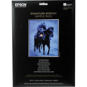 EPSON S045234  PAPER SIGNATURE WORTHY SAMPLE PACK - V&L Canada