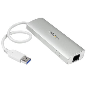 StarTech Accessory  3-Port Portable USB 3.0 Hub + Gigabit Ethernet Retail (ST3300G3UA) - V&L Canada