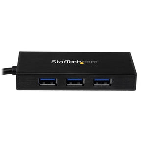 StarTech Accessory  3Port Portable USB3.0 Hub with Gigabit Ethernet Adapter NIC Retail (ST3300GU3B) - V&L Canada