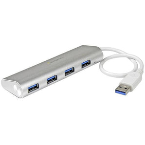 StarTech Accessory  4-Port Portable USB 3.0 Hub with Built-in Cable Retail (ST43004UA) - V&L Canada