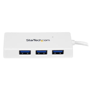 StarTech Accessory  Portable 4 Port SuperSpeed Mini USB 3.0 Hub White Retail (ST4300MINU3W) - V&L Canada