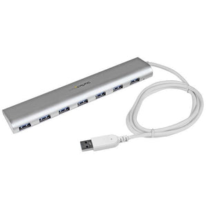 StarTech Accessory  7-Port Compact USB 3.0 Hub with Built-in Cable Retail (ST73007UA) - V&L Canada