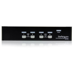 StarTech 4 Port Professional VGA USB KVM Switch with Hub (SV431USB) - V&L Canada