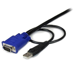 StarTech 10 ft Ultra Thin USB VGA 2-in-1 KVM Cable (SVECONUS10) - V&L Canada