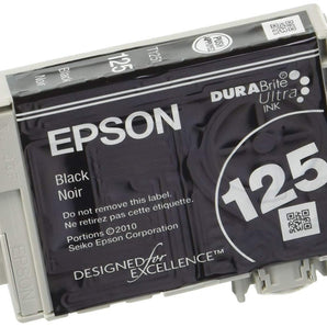 Epson T125120 Black ink cartridge  3-pack (T125120-S-K)