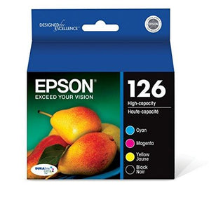 Epson T126 Black And Color Ink Cartridge Combo Pack (T126120-bcs)