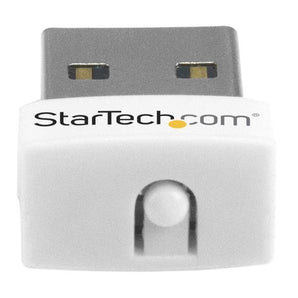 StarTech USB 150Mbps Mini Wireless N Network Adapter - 802.11n/g 1T1R USB WiFi Adapter - White (USB150WN1X1W) - V&L Canada