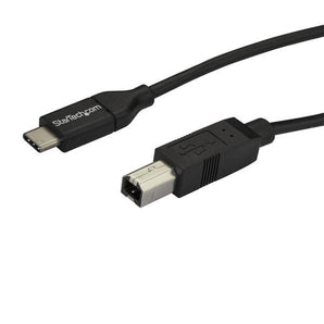 StarTech USB-C to USB-B Cable - M/M - 2 m (6 ft.) - USB 2.0 (USB2CB2M) - V&L Canada