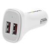 StarTech Dual-Port USB Car Charger - 24W/4.8A - White (USB2PCARWHS) - V&L Canada