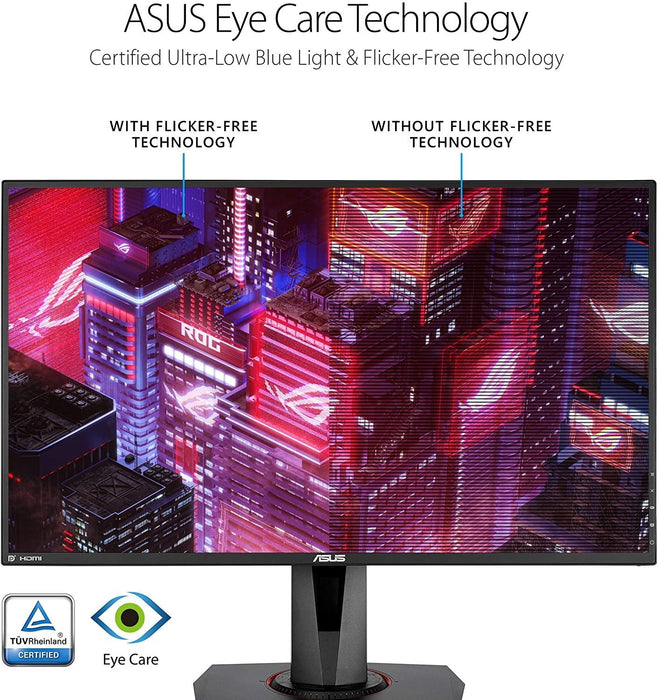 Asus VG278QR 27” Gaming Monitor 165Hz Full HD (1920 X 1080) 0.5ms